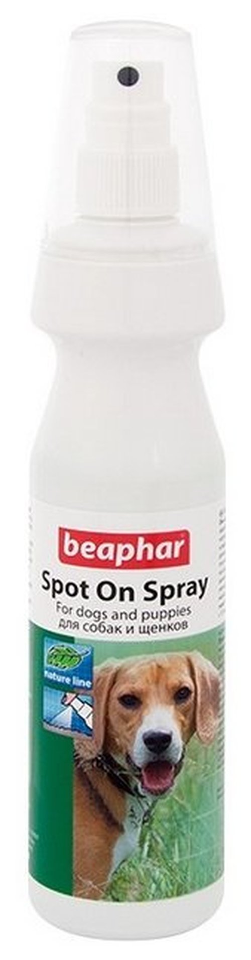 Лучший спрей от клещей для собак. Beaphar spot on Spray. Beaphar spot on Spray Dog спрей натуральный антипаразитарный для собак, 150 мл. Спрей от комаров для собак зоозащита. Спрей Беафар для щенков от клещей.