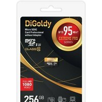 DiGoldy Extreme Pro microSDXC 256GB DG256GCSDXC10UHS-1-ElU3 W
