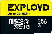 Exployd Premium Series microSDXC 256GB EX256GCSDXC10UHS-1-ELU3 W/A-AD фото