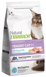 TRAINER Корм для кошек Natural Exigent Cat with Ocean fish фото
